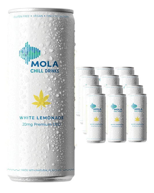 Mola Chill Drinks White Lemonade 12 x 250 ml