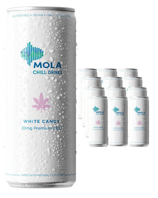 Mola Chill Drinks White Candy 12 x 250 ml