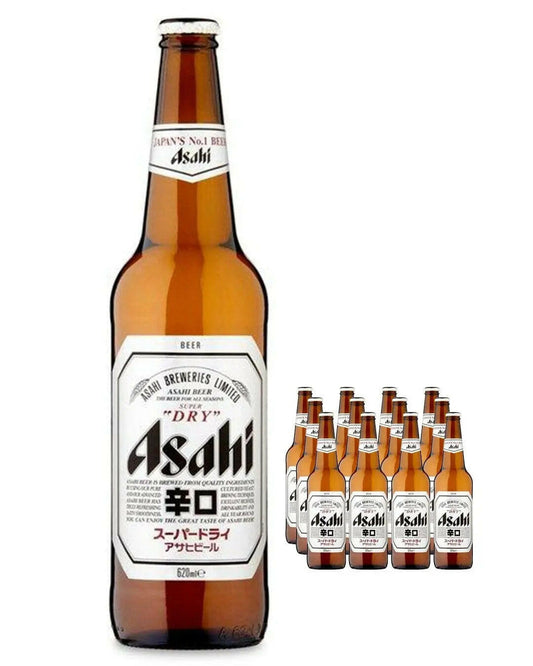 Asahi Super Dry Beer Bottle Multipack 12 x 620 ml - Inn Supplies