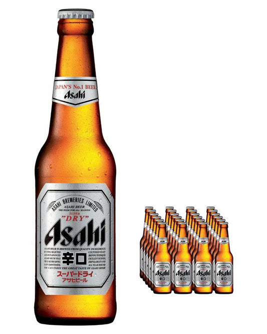 Asahi Super Dry Beer Bottles 24 x 330ml - Inn Supplies