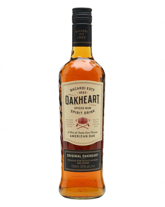 Bacardi Oakheart Smooth & Spiced Rum - Inn Supplies