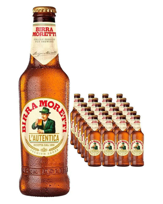 Birra Moretti Premium Beer Bottle 24 x 330ml - Inn Supplies