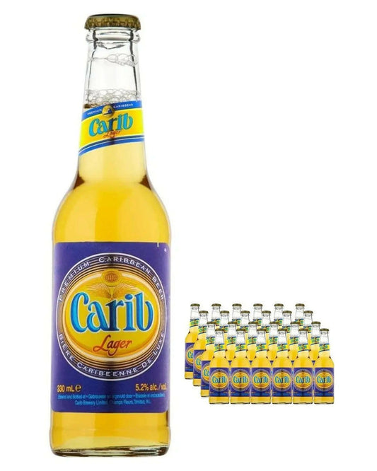 Carib Authentic Premium Trinidad and Tobago Lager Beer |Buy online with UK delivery at Drinks Yard | www.drinksyard.co.uk