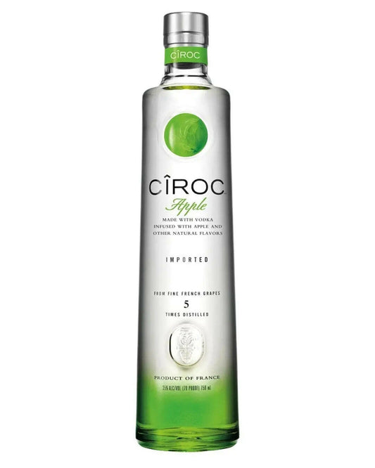 Ciroc Apple Vodka |Buy online with UK delivery at Drinks Yard | www.drinksyard.co.uk