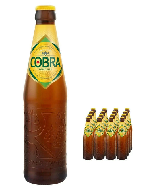 Cobra Extra Smooth Premium Lager Beer Multipack |Buy online with UK delivery at Drinks Yard | www.drinksyard.co.uk