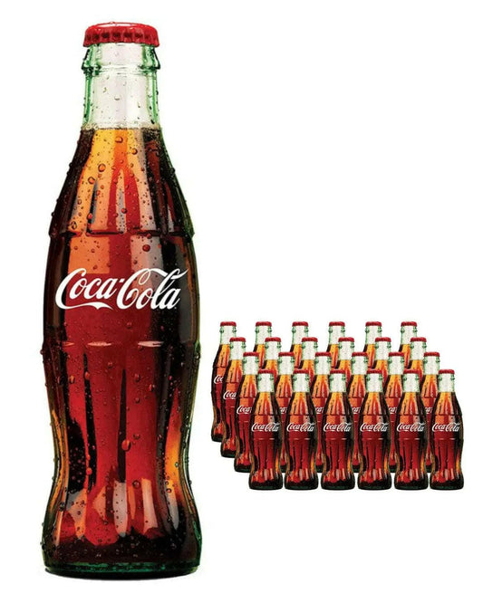 Coca-Cola Glass Bottles Multipack |Buy online with UK delivery at Drinks Yard | www.drinksyard.co.uk