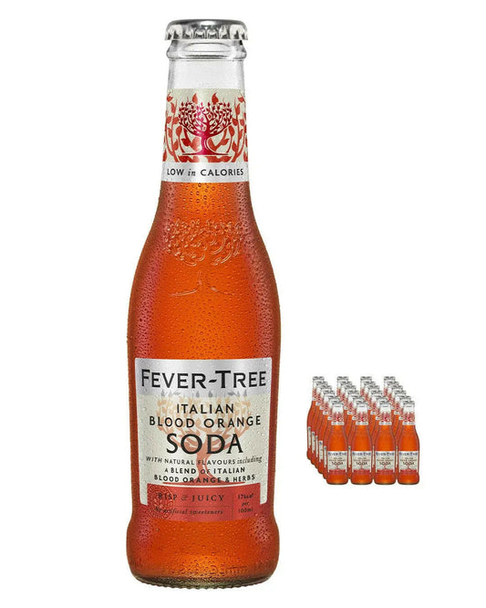 Fever-Tree Italian Blood Orange Soda Multipack 200 ml |Buy online with UK delivery at Drinks Yard | www.drinksyard.co.uk