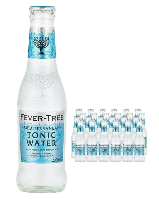 Fever-Tree Mediterranean Tonic Water Multipack 200 ml |Buy online with UK delivery at Drinks Yard | www.drinksyard.co.uk