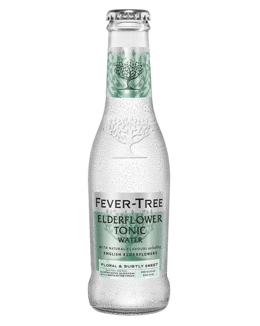 Fever-Tree Premium Elderflower Tonic Water 200ml |Buy online with UK delivery at Drinks Yard | www.drinksyard.co.uk