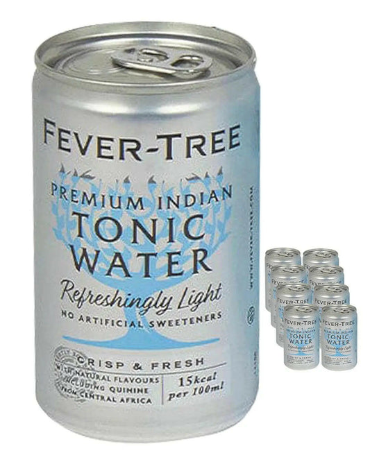 Fever-Tree Refreshingly Light Indian Tonic Water Fridge Pack 150 ml |Buy online with UK delivery at Drinks Yard | www.drinksyard.co.uk