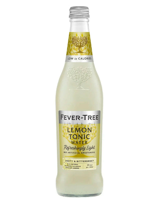 Fever-Tree Refreshingly Light Lemon Tonic Water |Buy online with UK delivery at Drinks Yard | www.drinksyard.co.uk