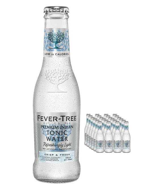 Fever-Tree Refreshingly Light Tonic Water Multipack 200 ml |Buy online with UK delivery at Drinks Yard | www.drinksyard.co.uk