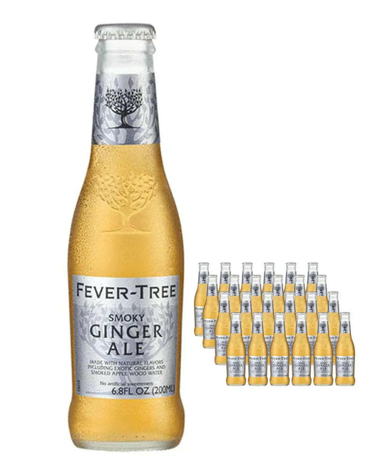 Fever Tree Smoky Ginger Ale 200ml |Buy online with UK delivery at Drinks Yard | www.drinksyard.co.uk