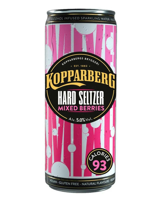 Kopparberg Mixed Berries Hard Seltzer Premixed Can |Buy online with UK delivery at Drinks Yard | www.drinksyard.co.uk