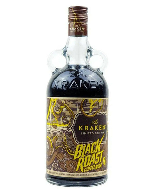 Kraken Black Black Roast Coffee Rum |Buy online with UK delivery at Drinks Yard | www.drinksyard.co.uk