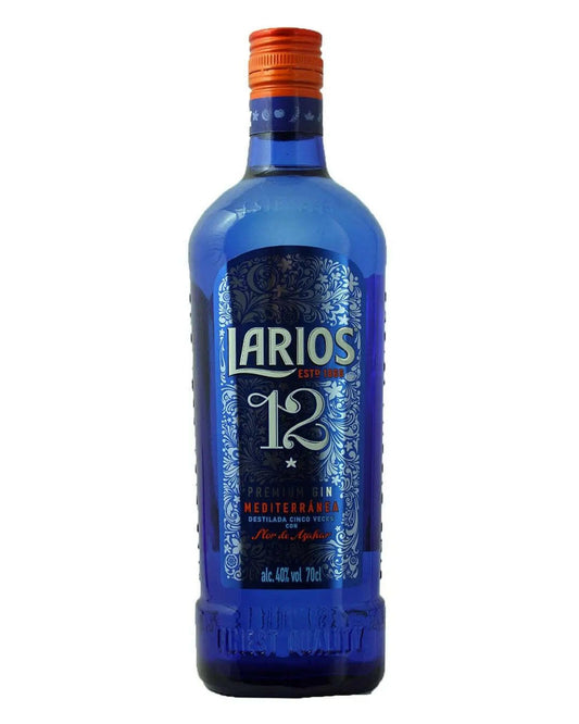 Larios 12 Botanicals Gin |Buy online with UK delivery at Drinks Yard | www.drinksyard.co.uk