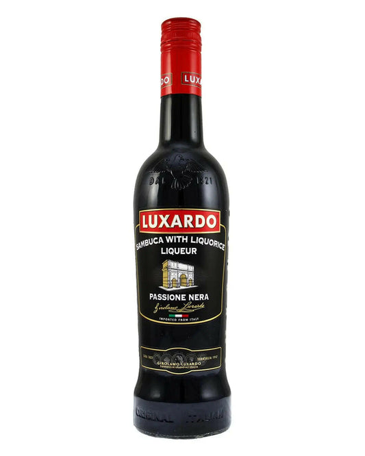 Luxardo Liquorice Passione Nera Sambuca |Buy online with UK delivery at Drinks Yard | www.drinksyard.co.uk