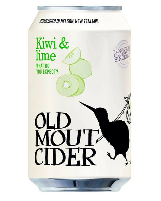 Old Mout Kiwi & Lime Cider Can |Buy online with UK delivery at Drinks Yard | www.drinksyard.co.uk