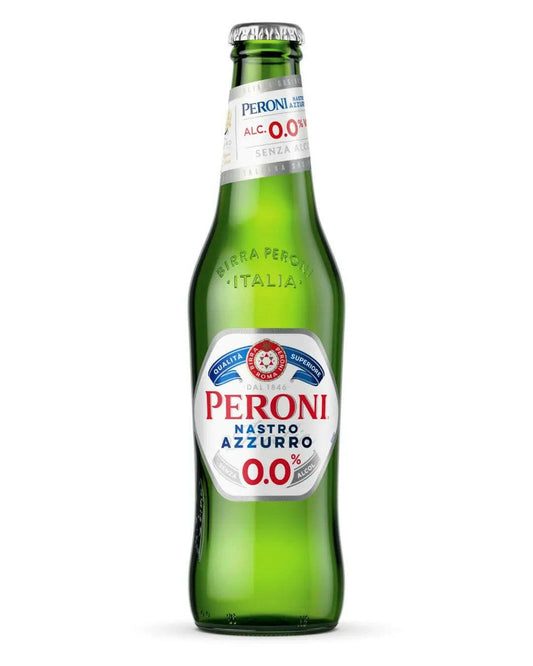 Peroni Nastro Azzurro 0.0 Alcohol Free Beer |Buy online with UK delivery at Drinks Yard | www.drinksyard.co.uk