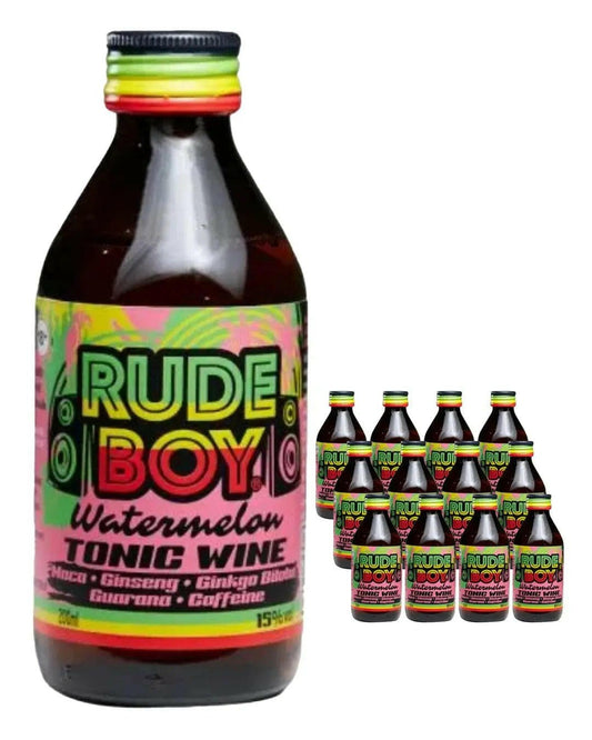 Rude Boy Watermelon Tonic Wine 200ml |Buy online with UK delivery at Drinks Yard | www.drinksyard.co.uk