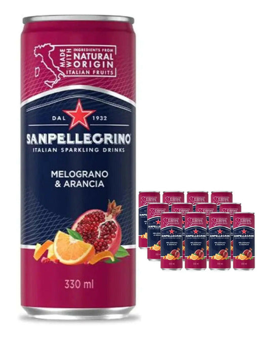 San Pellegrino Melograno & Arancia Multipack |Buy online with UK delivery at Drinks Yard | www.drinksyard.co.uk