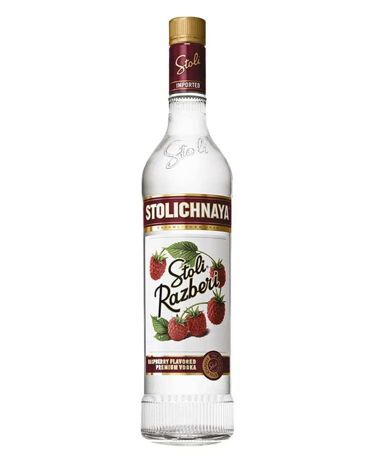 Stolichnaya Razberi Vodka |Buy online with UK delivery at Drinks Yard | www.drinksyard.co.uk