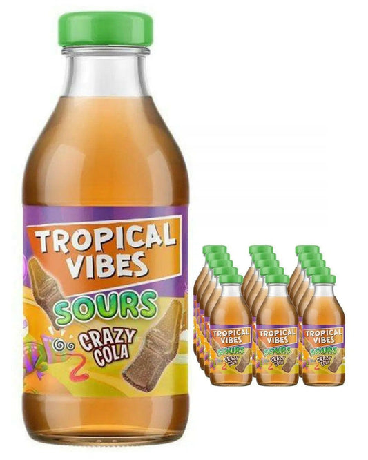 Tropical Vibes Crazy Cola Multipack 15 x |Buy online with UK delivery at Drinks Yard | www.drinksyard.co.uk