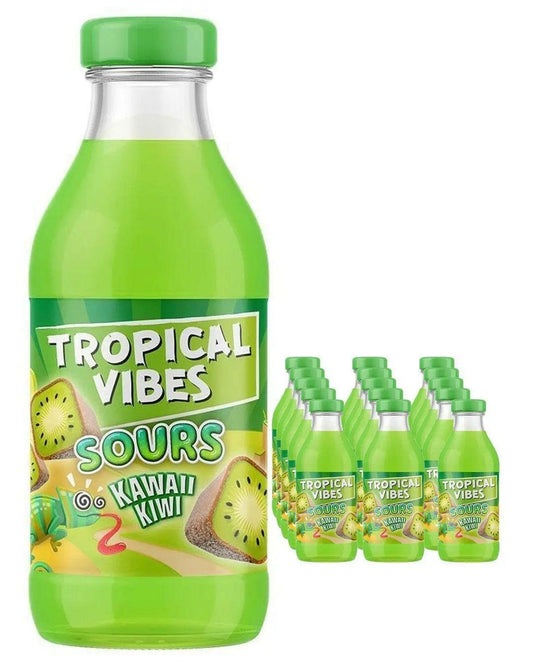 Tropical Vibes Kawaii Kiwi Multipack 15 x |Buy online with UK delivery at Drinks Yard | www.drinksyard.co.uk