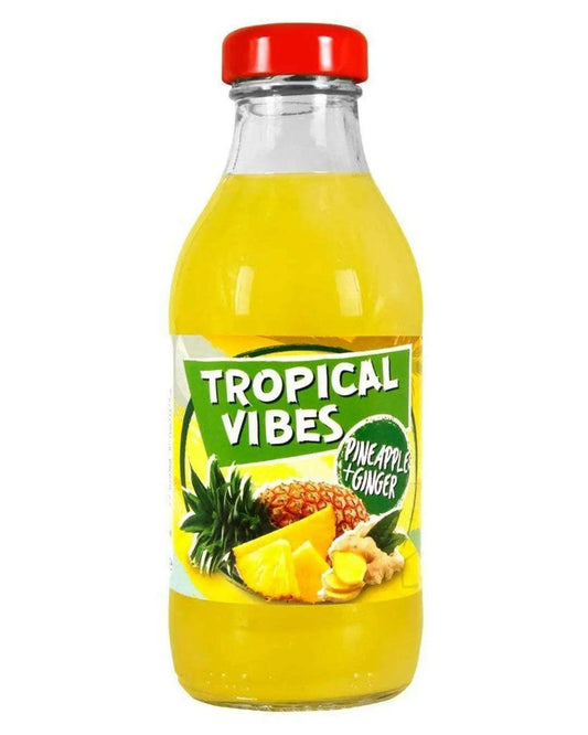 Tropical Vibes Pineapple & Ginger Drink Multipack 15 x |Buy online with UK delivery at Drinks Yard | www.drinksyard.co.uk