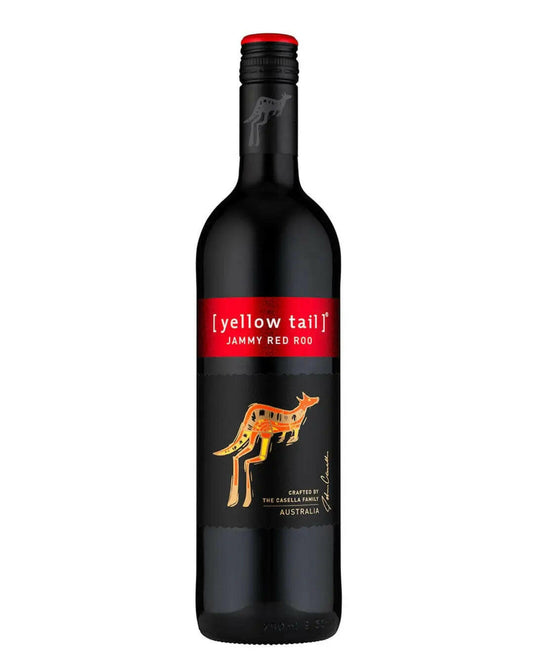 Yellow Tail Jammy Red Roo |Buy online with UK delivery at Drinks Yard | www.drinksyard.co.uk